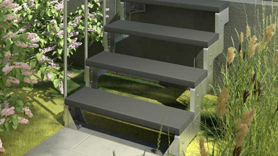 Gardentop staircase for outdoor 