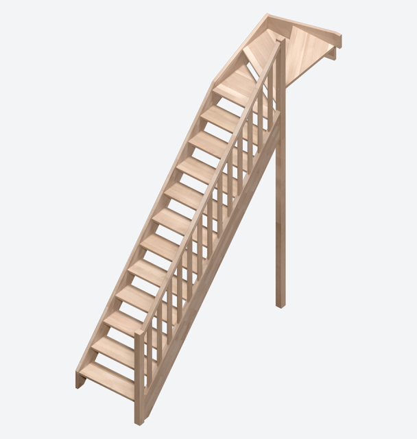 Internal staircase in kit – SAVOIE 