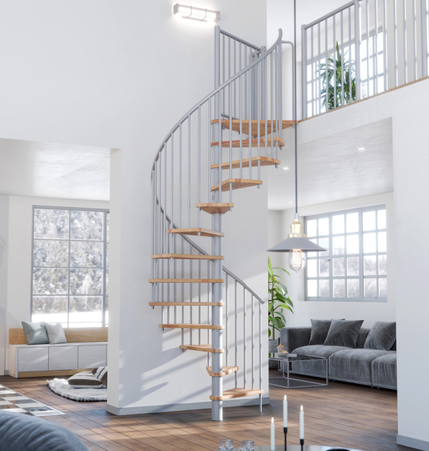 Spiral staircase SIGMA Black