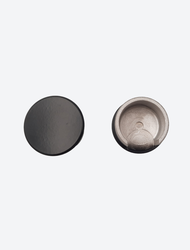 Endcaps for CLEAN Black handrail