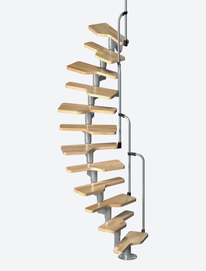 Stair in kit HOUSTON Black