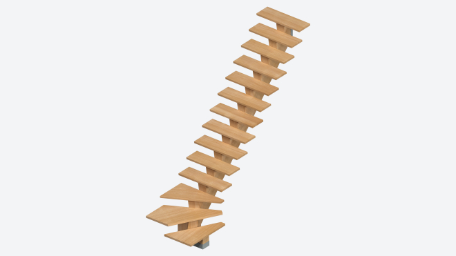 Internal staircase in kit – KALEA 