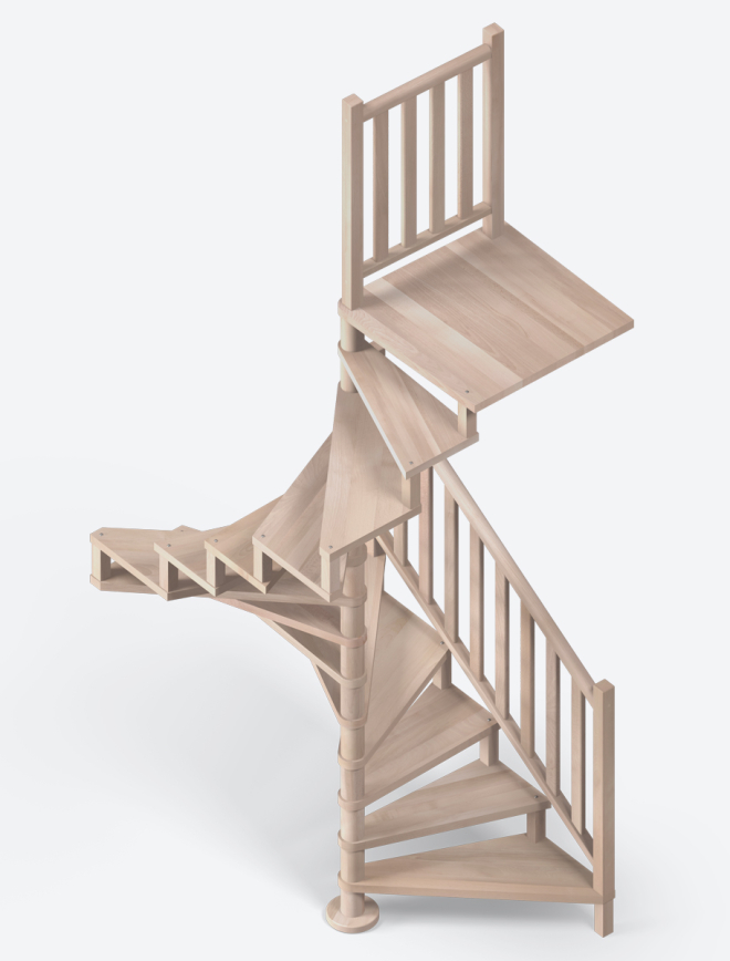 SQUARE LUXE beech