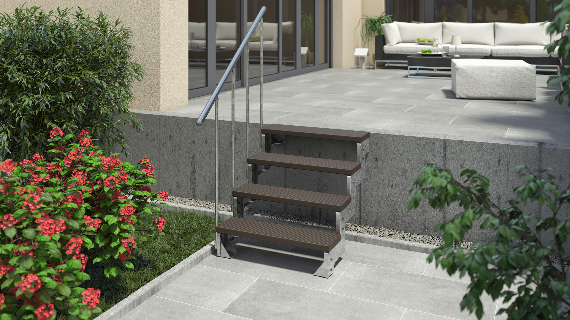 Outdoor staircase GARDENTOP Trimax®