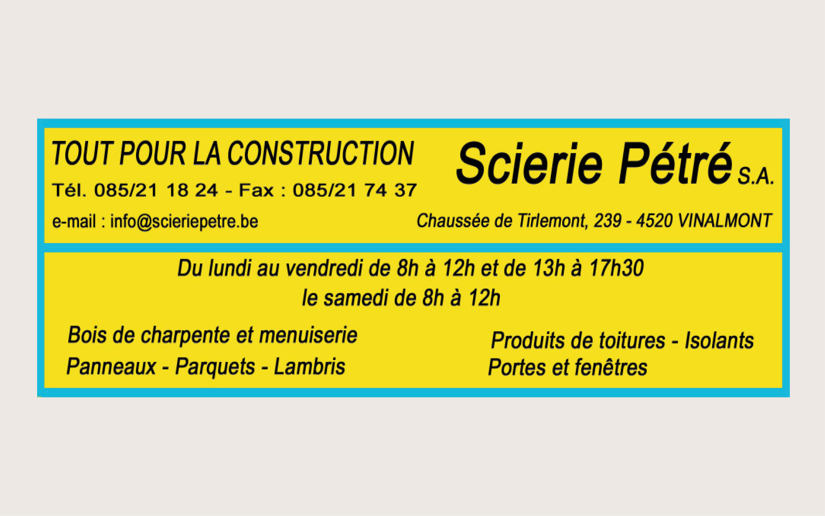 Scierie Pétré logo