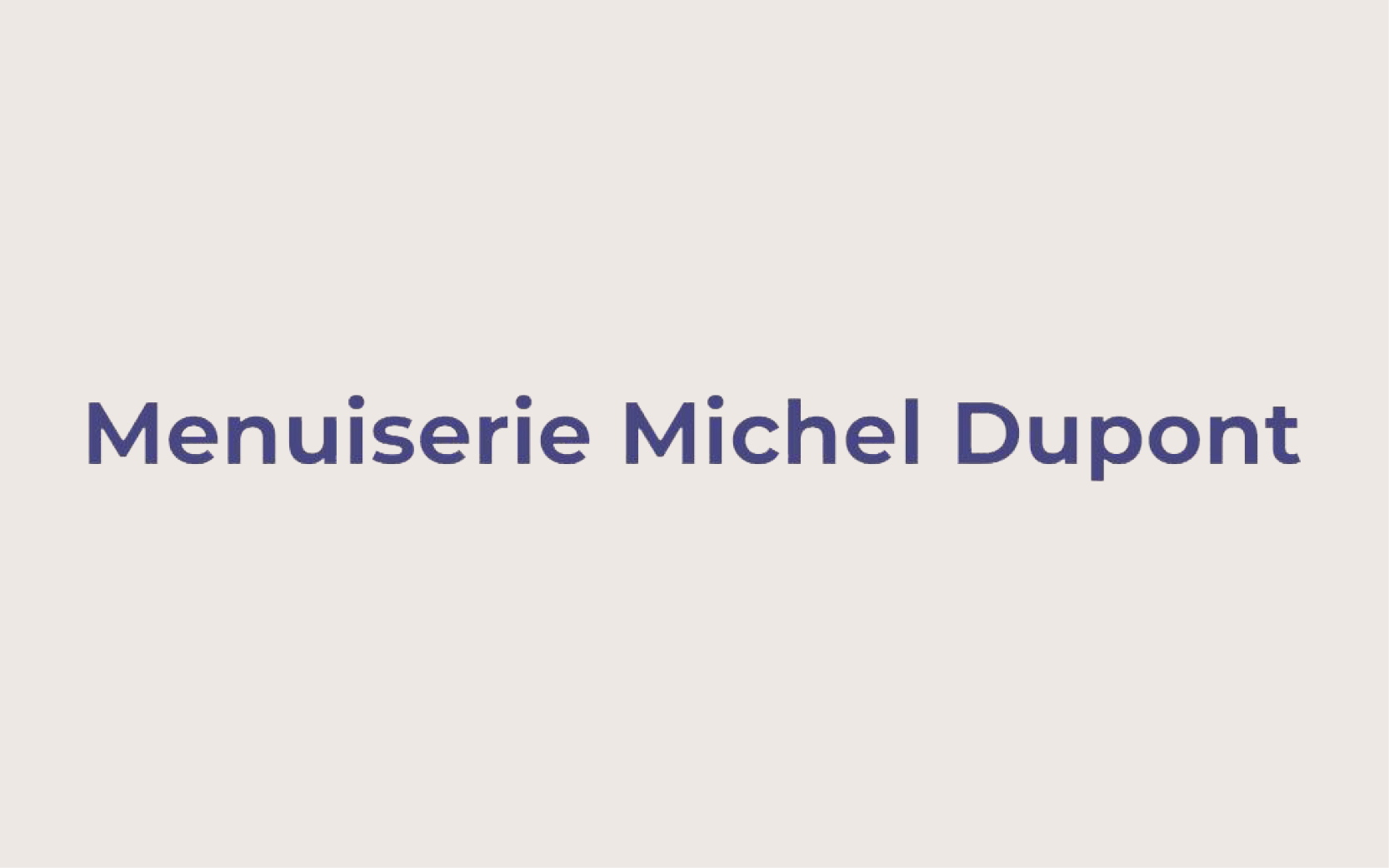 Menuiserie Michel Dupont logo