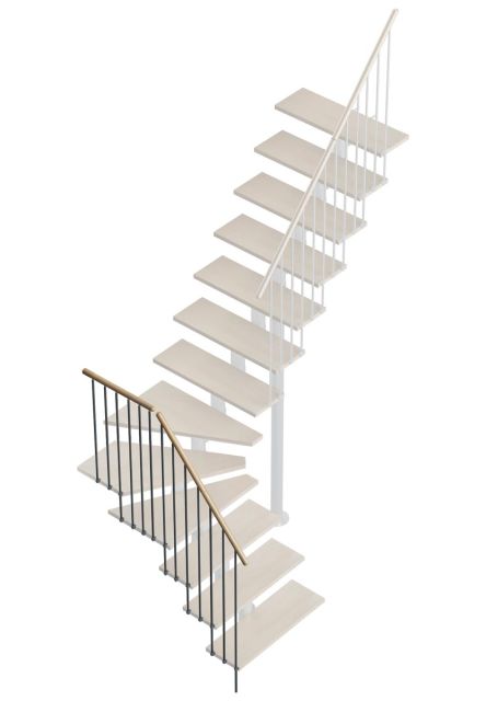 Winder treads handrail banister EUREKA
