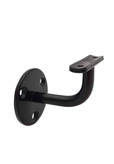Wall bracket for handrail CLEAN Black
