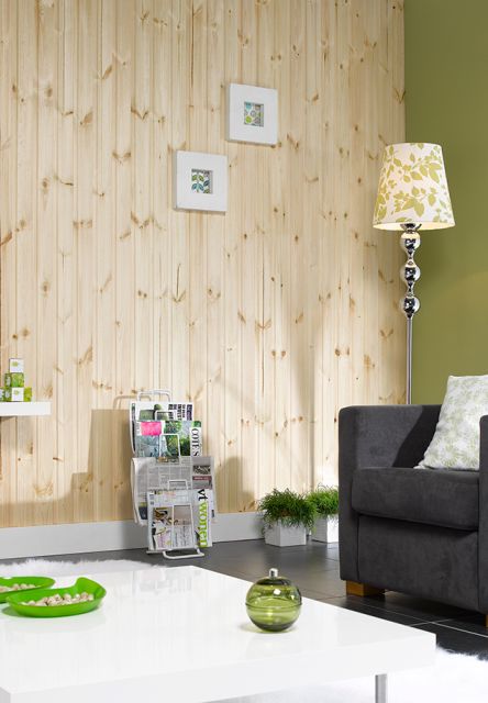Spruce wood panelling - GO2